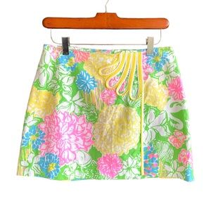 Lilly Pulitzer Jasmine Skort in Hibiscus Stroll size 0